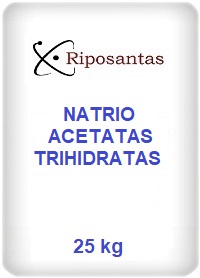 Natrio acetatas trihidratas