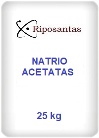 Natrio acetatas